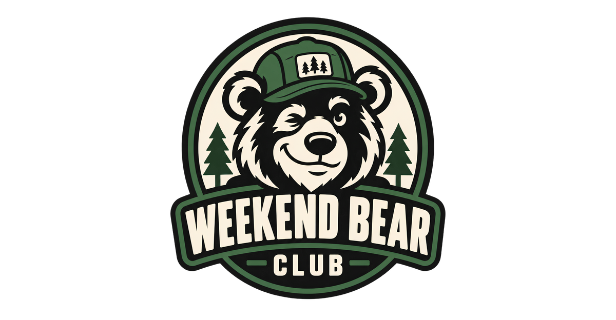 WEEKEND BEAR CLUB | WEEKDAY HUMAN. WEEKEND BEAR.